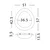 NIMBUS PLAFONJERA LED/3000K/29W/2383Lm/WOOD & WHITE