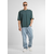 Urban Classics Majica   travnato zelena/temno zelena