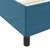 vidaXL Konstrukcija postelje Temno modra in bela 120 x 200 cm Žamet
