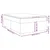 Vidaxl Box spring postelja z vzmetnico temno rjav 140x190 cm blago