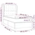 Vidaxl Box spring postelja z vzmetnico krem 100x200 cm blago