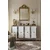 HANAH HOME Komoda Pega 120 White Silver