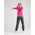 Adidas Ženska komplet trenerka Linear ts, Roze-siva