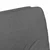 Blagovačke stolice s kotačima 2 pcs Tamno siva 57 x 67 x 95 cm
