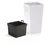 PROSPERPLAST SAKSIJA URBI SQUARE 14X14X27CM BELA