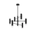 Opviq Luster Gharib-13266, 55x55x73 cm, 6xE27