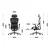 Huzaro Combat 7.9 Crna Gaming stolica
