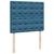 Vidaxl Box spring postelja z vzmetnico modra 120x190 cm žamet