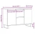 Komoda staro drvo 101,5x35x70 cm od konstruiranog drva