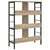 Polica Sonoma hrast 82 x 32 x 112 cm Konstruirano drvo