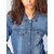 Noisy May  Jeans jakne NMDEBRA  Modra