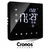 shumee Termostat Cronos DY107, črne barve