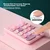 B.O.W Tastatura, Bežična, Roze