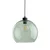Luster na lanku CUBUS 1xE27/15W/230V crna/zadimljena zelena