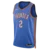 Oklahoma City Thunder Icon Edition Mens Nike Dri-FIT NBA Swingman Jersey - Blue