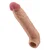Shaft – Liquid Silicone realistična prevleka - Rjava