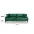 Atelier del Sofa Trosed Papira 90x88x205cm Zeleni