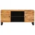TV ormar s pohranom Smeđa 105 x 33 x 46 cm Čvrsto drvo manga