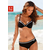 LASCANA Bikini, črna