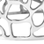 Stolić za kavu od lijevanog aluminija 70 x 30 cm srebrni
