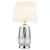 Globo 24142W - Stona lampa CLASSY 1xE27/40W/230V bela/srebrna