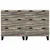 Vidaxl Komplet stranske omare 2 szt. Bela 120 x 33,5 x 75 cm