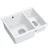 granitni umivalnik Logan 150 White