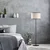 Opviq WAY 11613 Podna lampa, Crno-Bela