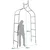 shumee Vrtna pergola lok 265 cm Plonos PL-991