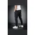 Denistar Muške pantalone 100/2599, Kargo, Crne