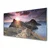 tulup.si Slika na steklu Mountain west cliff pot 100x50 cm 4 obešalnika