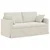 Set sofe 2 pcs Krema 158 x 78 x 80 cm Baršun