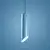 Opviq Luster Kesikboru, 37-114cm, O8 cm, Plavi