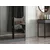 Hanah Home ormar sa reflektujućim staklom Nisa 20626, 90 cm, antracit