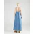 VERO MODA Obleka Harper  moder denim
