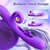 SuperLove Rabbit Snail & Flapping Vibrator Purple