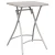 Bistro set 3 pcs Bež Čelik