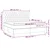 Vidaxl Box spring postelja z vzmetnico temno siva 200x200 cm žamet