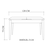 Hanah Home Set Trpezarijski sto i 2 klupe Santiago 0701, Sivi