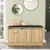 Hanah Home MR2 KE Oak (956LCS3404) Cipelarnik, Braon-Crni