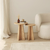 Hanah Home Mushroom Sto za dnevnu sobu (2 dela), Braon