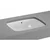 Lavabo podgradni VITRA METROPOLE 47cm