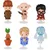 SpinMaster HARRY POTTER Mini figurice v okvirju