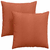 Jastučići za sofu 2 pcs Crvena narančasta 60 x 60 cm