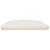 Prostirke za stepenice 30 kom 56x17x3 cm bijele poluokrugle