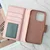 Maska za mobilni telefon iPhone 15 Pro HANMAN CANVAS ORG, Roze
