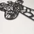 Wallity Zidna dekoracija Giraffe, Crna