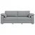 Sofa za 3 osobe Svjetlosiva 220 cm tkanina