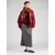 VERO MODA Majica VMPAULA vinsko rdeča