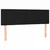 Vidaxl Box spring posteljni z vzmetnico črn 140x190 cm blago